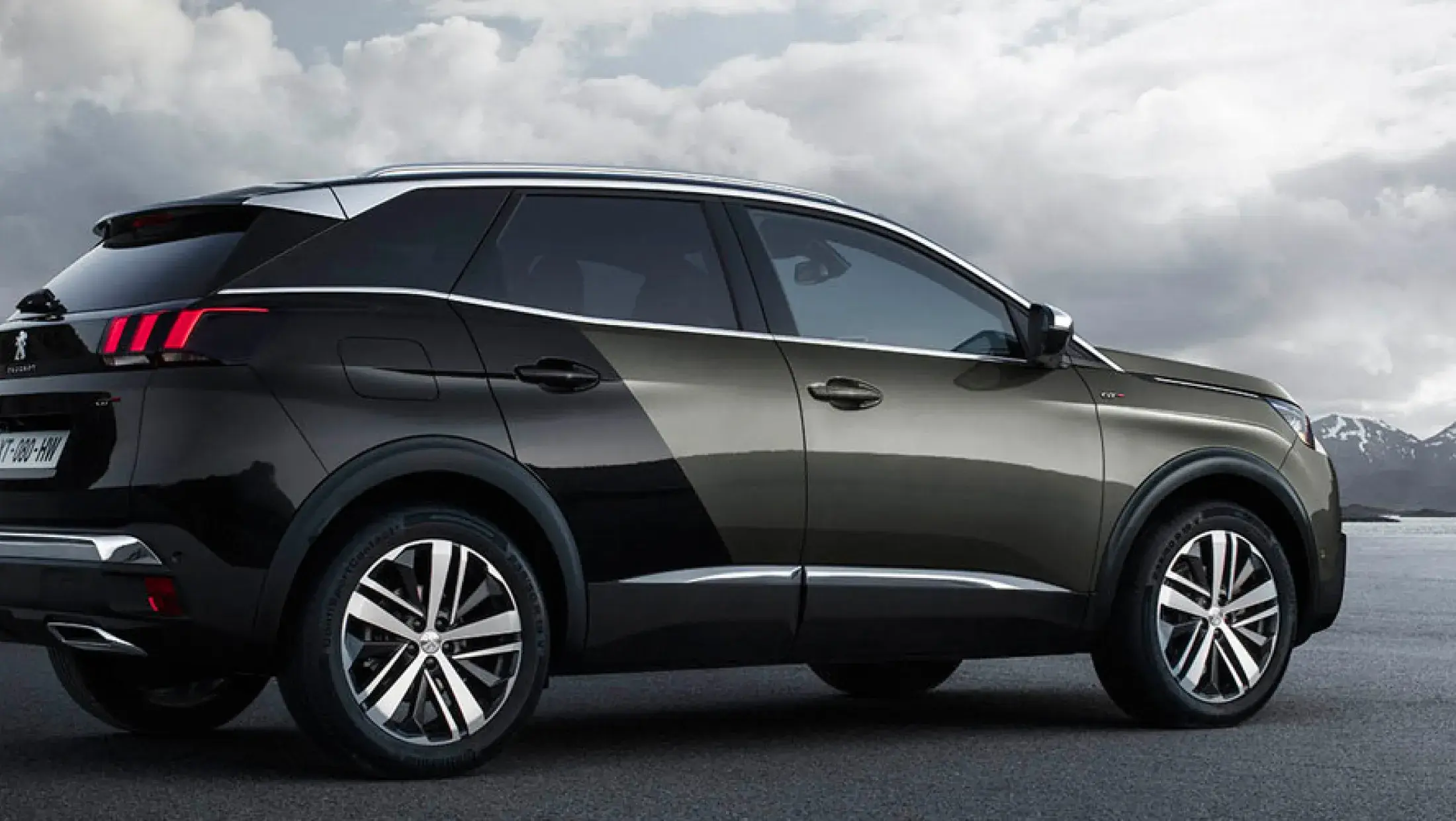 Peugeot 3008 zijaanzicht