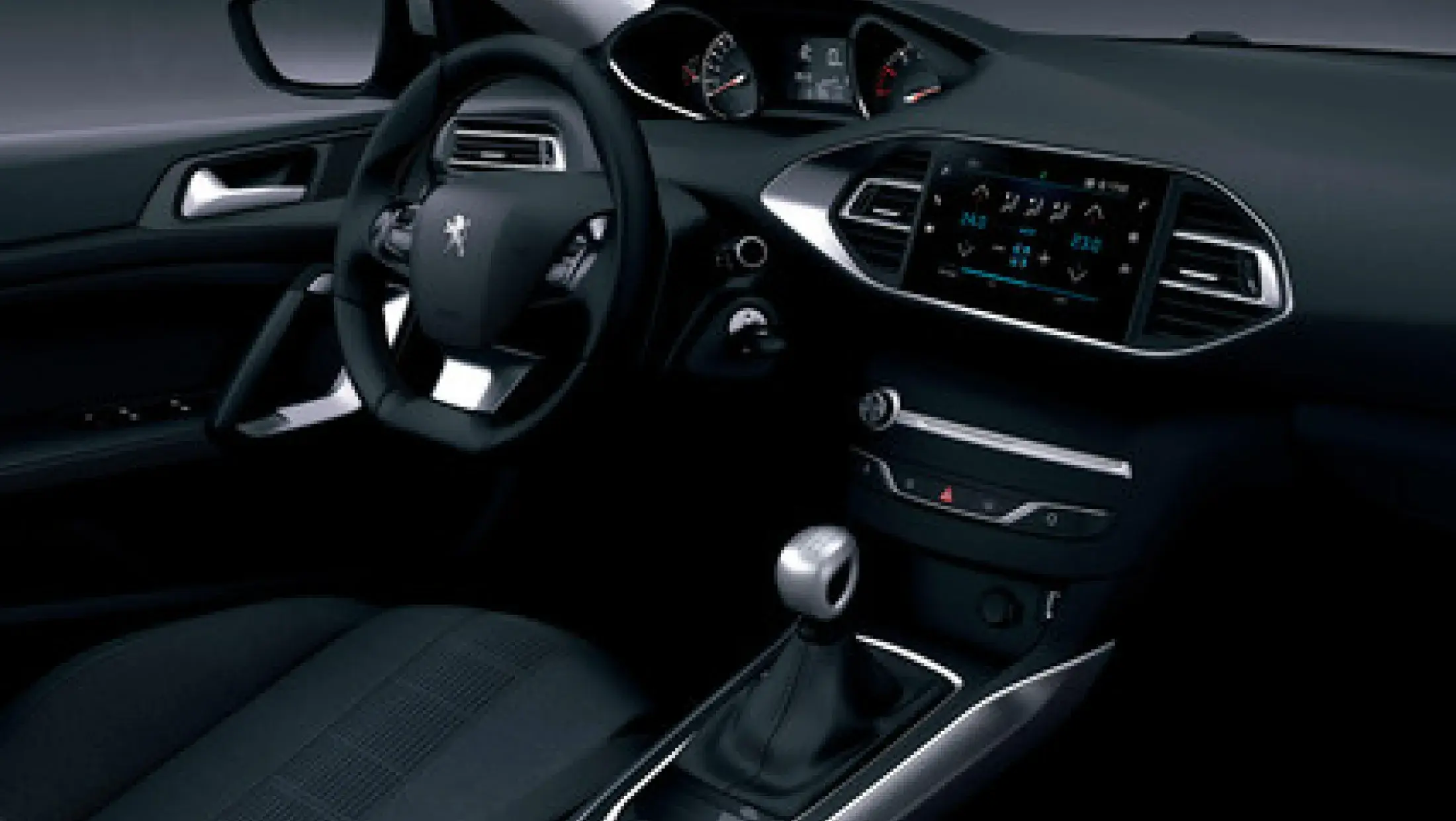 Peugeot 308 berline interieur