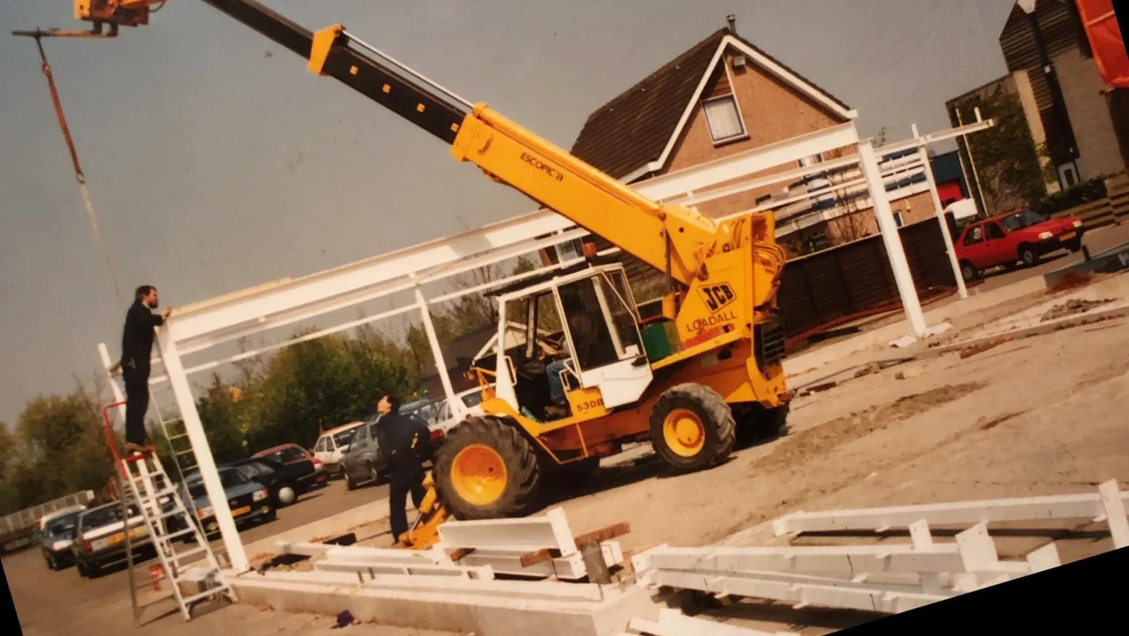 Bouw showroom Ameide 1990