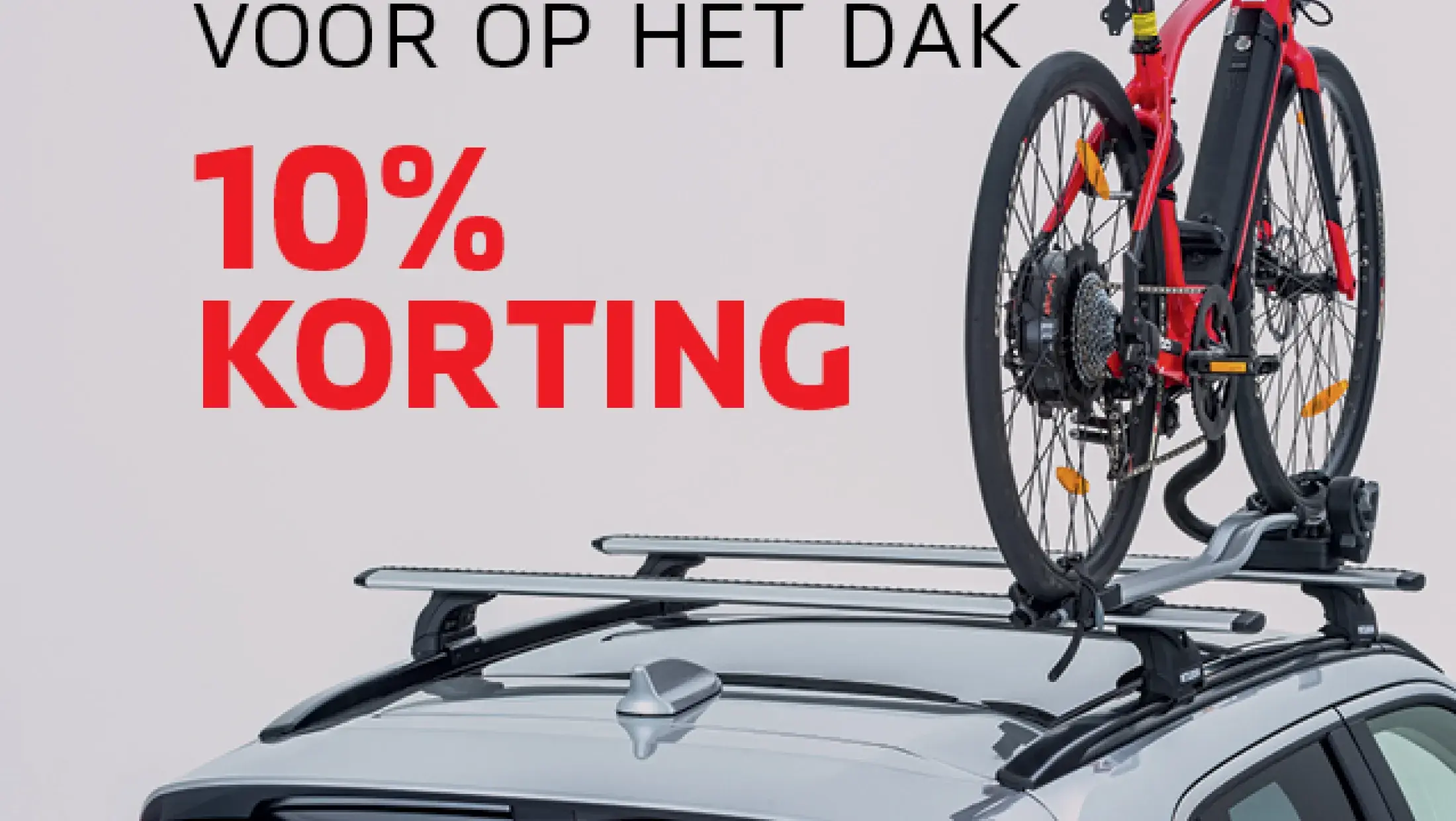 fiestendrager voor op het dak 10% korting