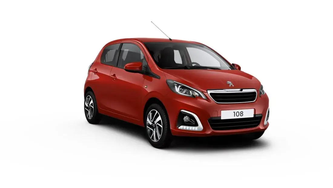 Peugeot 108 rouge